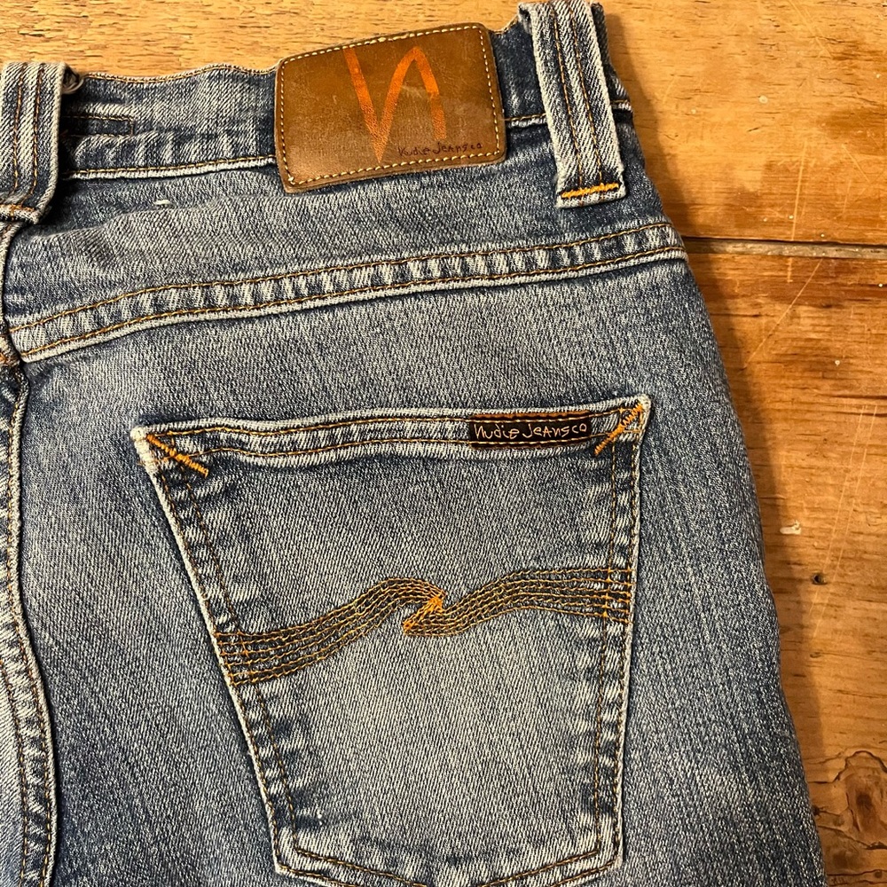 NUDIE jeans grim tim used indigo 30x32